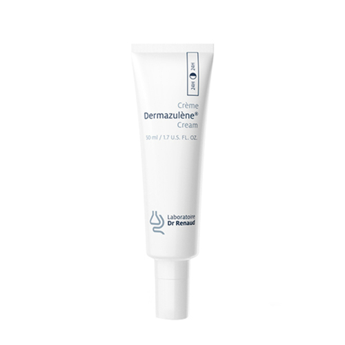 Dr Renaud Dermazulene Cream on white background