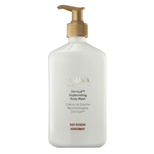 Ahava Dermud Replenishing Body Wash on white background