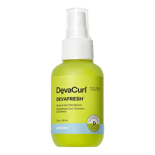 DevaCurl  Devafresh Scalph and Hair Revitalizer on white background