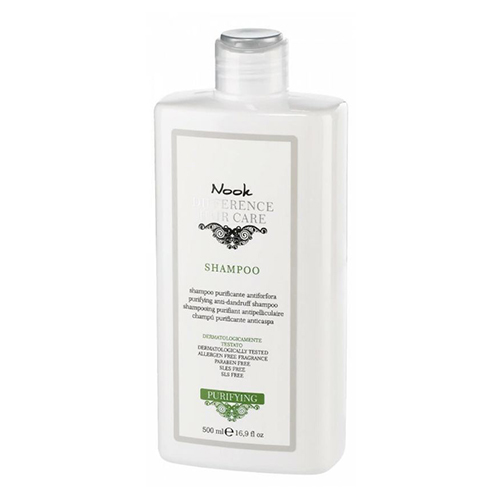 Nook  Difference Hair Care Purifying Anti-Dandruff Shampoo, 500ml/16.9 fl oz
