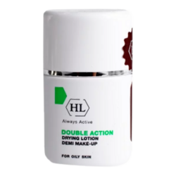 Double Action Drying Lotion with Demi Make-Up on white background