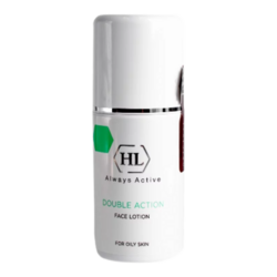 Double Action Face Lotion on white background