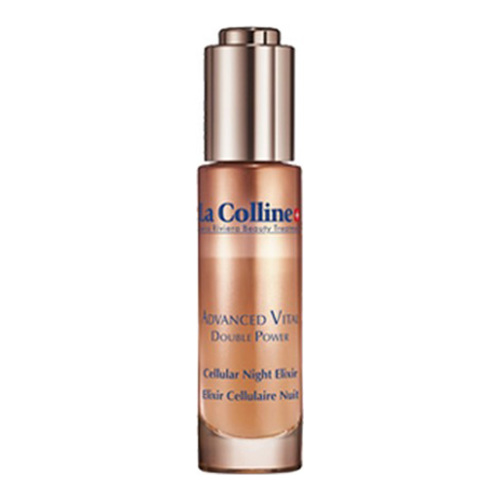La Colline Double Power Cellular Night Elixir on white background