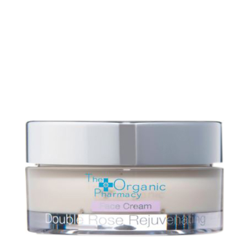 The Organic Pharmacy Double Rose Rejuvenating Face Cream on white background