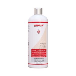 Dry Damaged Conditioner on white background