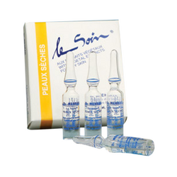Dry Skin Vial on white background