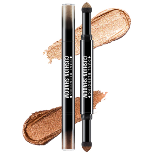 MISSHA Dual Blending Cushion Shadow - No.1 | Amande Chocolat on white background