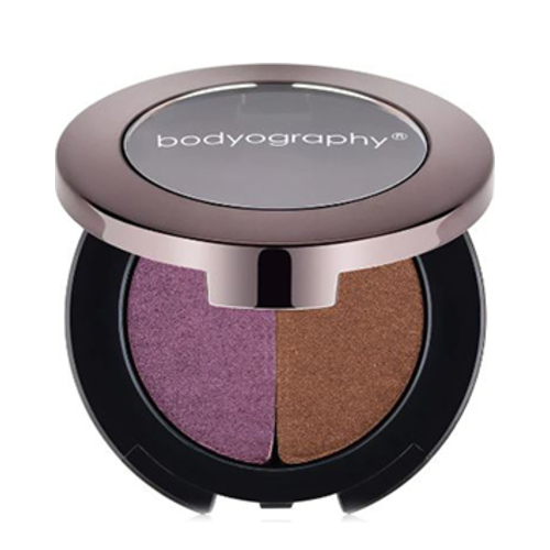 Bodyography Duo Expression Eye Shadow - Glamoureyez (Bronze Shimmer Rich Purple Shimmer), 3g/0.1 oz