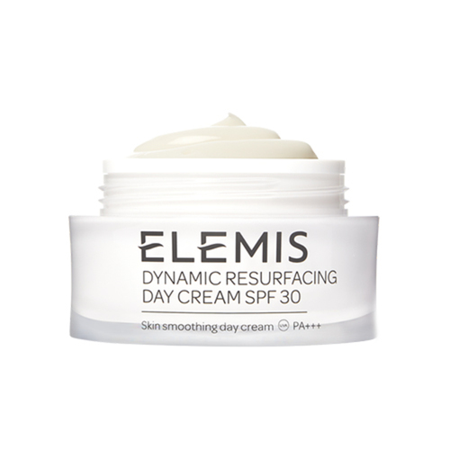Elemis Dynamic Resurfacing Day Cream SPF 30 on white background