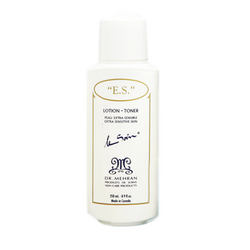 E.S Toner on white background