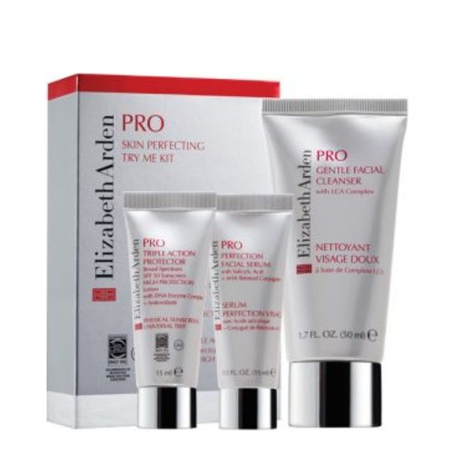 Elizabeth Arden Pro Skin Perfecting Try Kit on white background