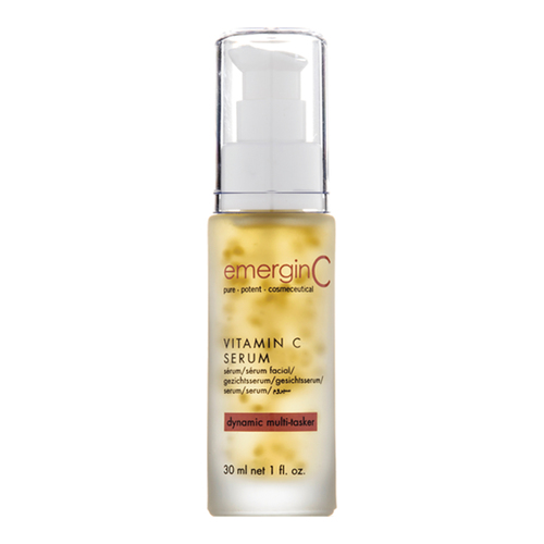 emerginC Vitamin C Serum on white background