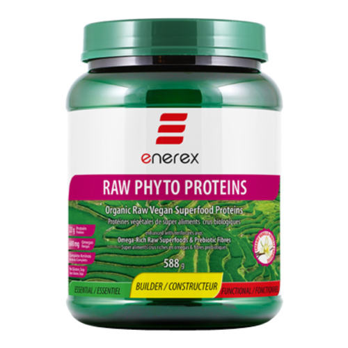 Enerex Raw Phyto Proteins - Vanilla, 588g/20.7 oz