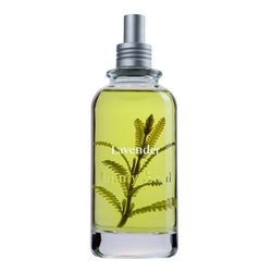 Eau de Cologne Lavender on white background
