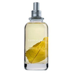 Eau de Cologne Lemon Rose on white background