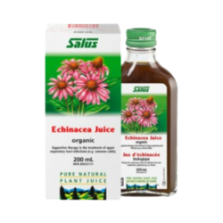 Echinacea Juice on white background