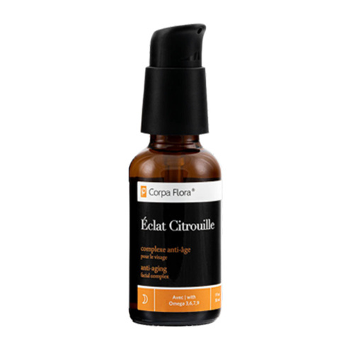 Corpa Flora Eclat Citrouille Oil Formula - Night on white background