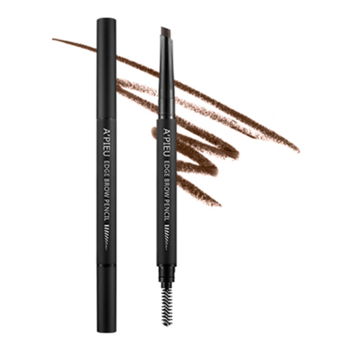 APIEU Edge Brow Pencil - Dark Brown on white background