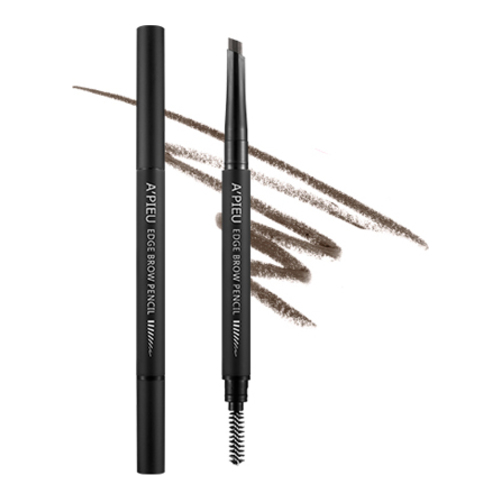 APIEU Edge Brow Pencil - Dark Brown on white background