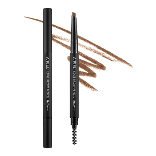 APIEU Edge Brow Pencil - Dark Brown on white background