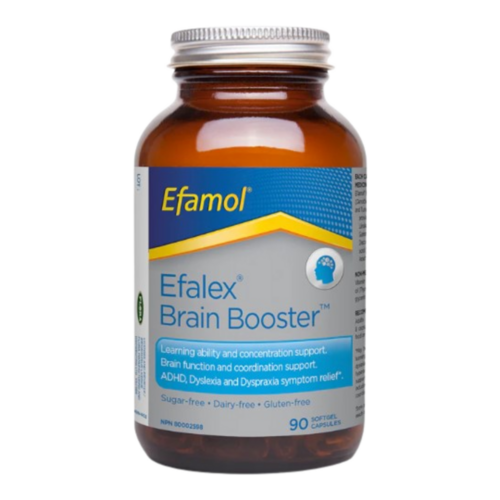 Flora Efalex Brain Booster on white background