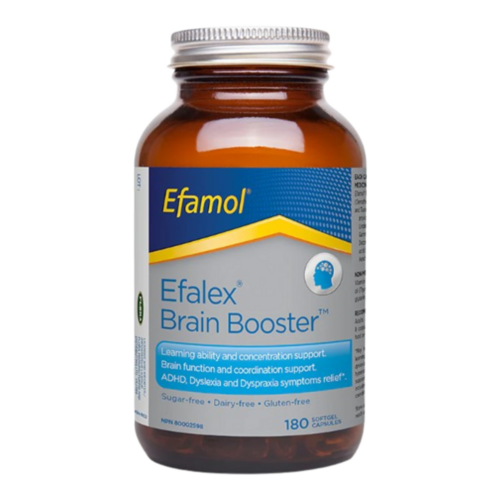 Flora Efalex Brain Booster on white background