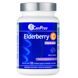 Elderberry C Chewable - Berry Burst on white background