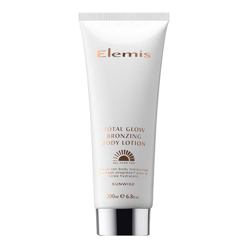 Elemis Total Glow Bronzing Body Lotion on white background