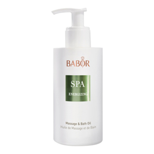 Babor Babor Spa Energizing Lime Mandarin Massage and Bath Oil on white background
