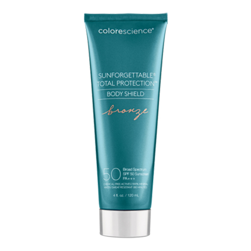 Colorescience EnviroScreen Protection Body Shield SPF50 - Bronze on white background