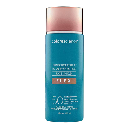 Colorescience EnviroScreen Protection Face Shield FLEX SPF50 - Deep on white background