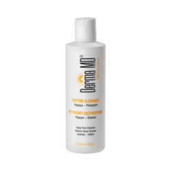 Enzyme Cleanser Pineapple and Papaya on white background