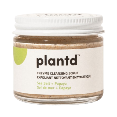 Plantd Skincare Enzyme Cleansing Scrub, 59ml/2 fl oz Plantd Skincare Enzyme Cleansing Scrub on white background