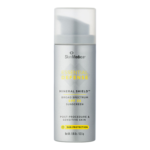 SkinMedica Essential Defense Mineral Shield Broad Spectrum SPF 35 on white background