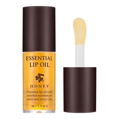 MISSHA Essential Lip Oil - Berry on white background