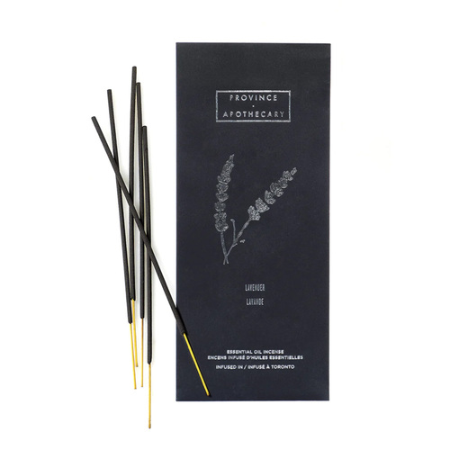 Province Apothecary Essential Oil Incense - Lavender on white background