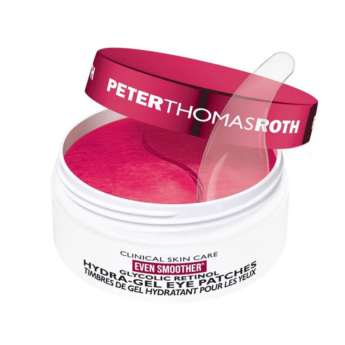 Peter Thomas Roth Even Smoother Glycolic Retinol Hydra-Gel Eye Patches - 30 pairs on white background