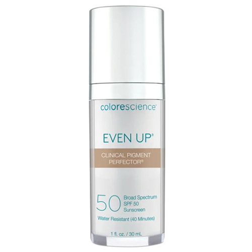 Colorescience Even Up Clinical Pigment Perfector SPF 50 on white background