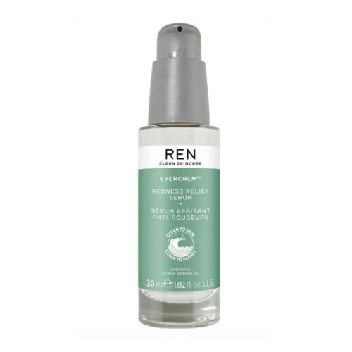 Ren Evercalm Redness Relief Serum on white background