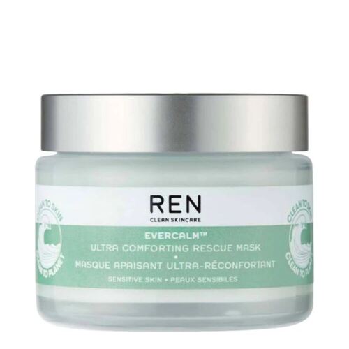 Ren Evercalm Ultra Comforting Rescue Mask on white background