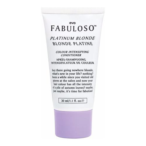 Naturally Yours Evo Fabuloso Platinum Blonde Colour Boosting Treatment Conditioner on white background