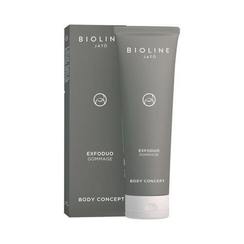 Bioline Exfoduo Gommage on white background