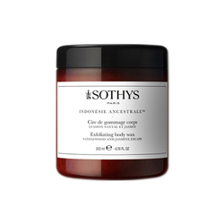 Exfoliating Body Wax - Sandalwood and Jasmine on white background