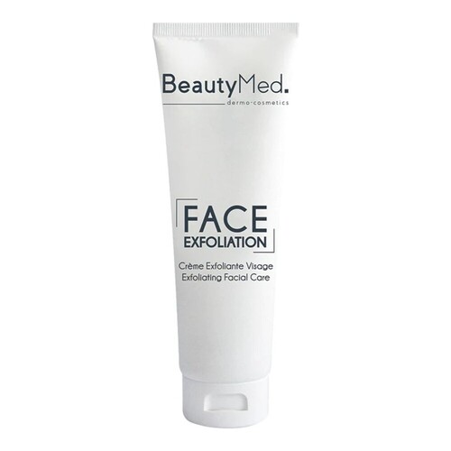 BeautyMed Exfoliating Facial Care on white background
