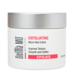 Exfoliating Micro Peel Creme on white background