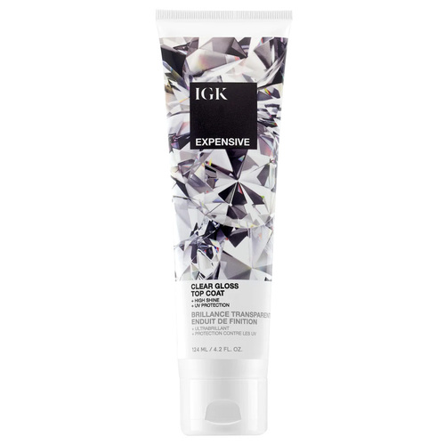 IGK Hair Expensive Amla Oil Hi Shine Topcoat on white background