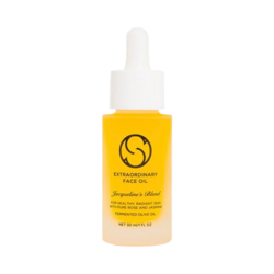 Extraordinary Face Oil for Anti-Aging on white background