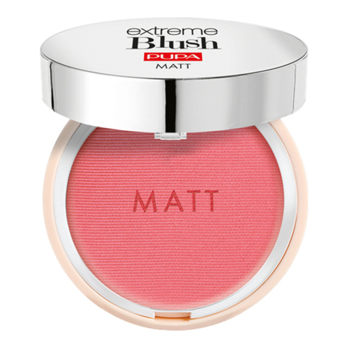 Pupa Extreme Blush Matt - Daring Pink 004 on white background