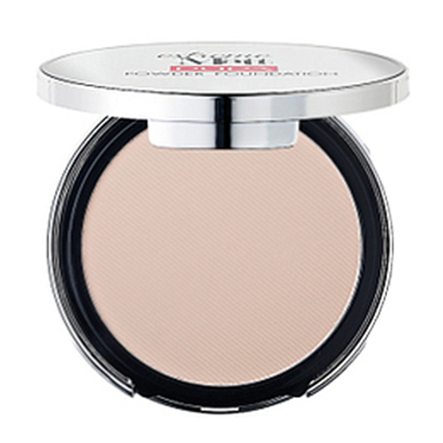 Pupa Extreme Matt Compact Powder Foundation - 010 Porcelain on white background