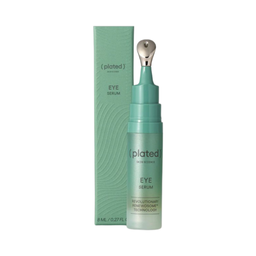 Plated Skin Science Eye Serum on white background